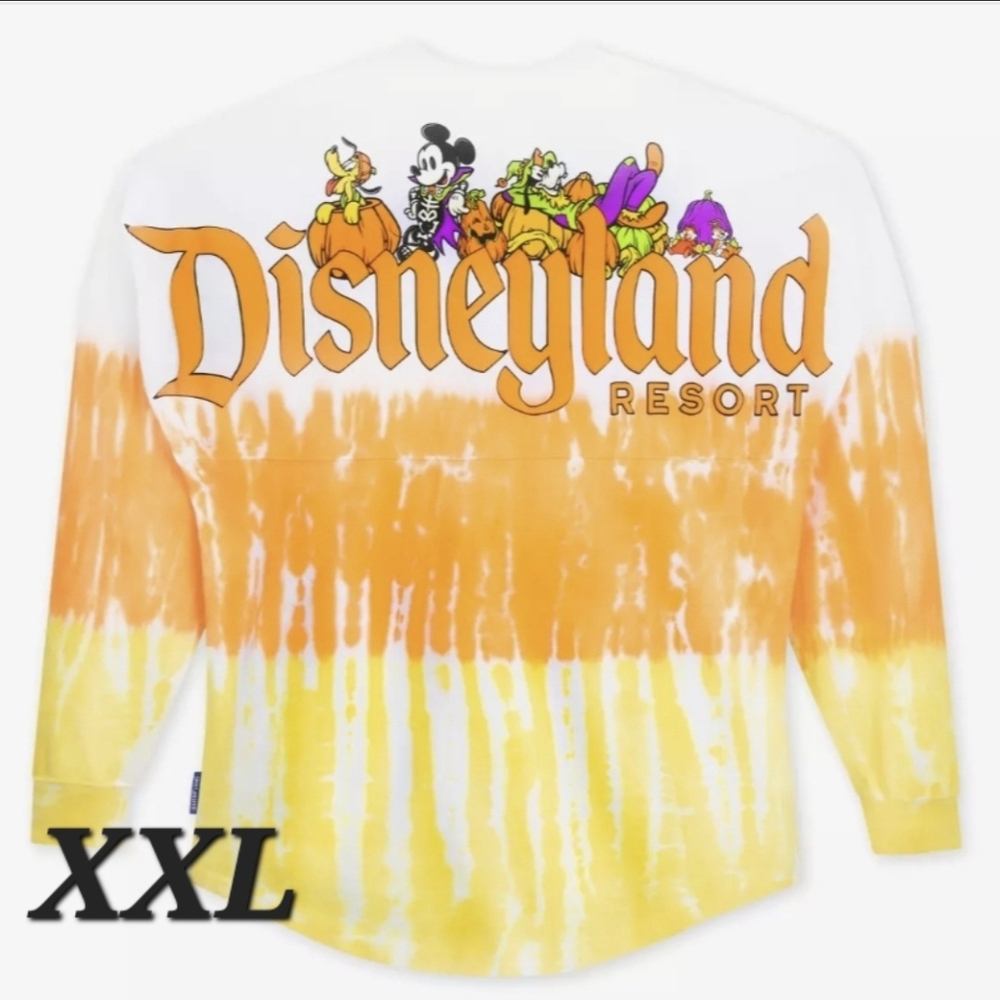 DisneyPark Disneyland Resort Halloween CandyCorn Spirit Jersey Adult Sz XXL NWT